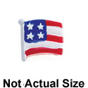 2657 tlf - USA Flag Mini - Resin Decoration (12 per package)