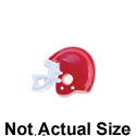 3147* - Mini Red Football Helmet - Resin Decoration (12 per package)