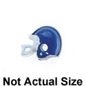 3148* - Mini Blue Football Helmet - Resin Decoration (12 per package)