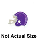 3150* - Mini Purple Football Helmet - Resin Decoration (12 per package)