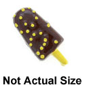 3370 - Ice Cream Bar Chocolate Nuts - Resin Decoration (12 per package)