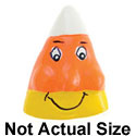 3579 - Candy Corn Face Smile Medium - Resin Decoration (12 per package)