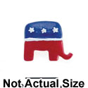 3928* - Republican Elephant Mini (Left & Right) - Resin Decoration (12 per package)