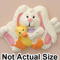 4021 - Bunny Duck Medium - Resin Decoration (12 per package)