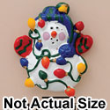 4229 ctlf - Snowman Lights - Resin Decoration (12 per package)