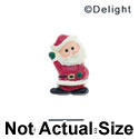 4460 - Mr. Claus Mini Matte - Resin Decoration (12 per package)