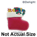 4475 - Stocking Matte Large - Resin Decoration (12 per package)