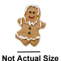 4500 - Gingerbread Girl Mini Matte - Resin Decoration (12 per package)