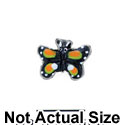 4861 - Butterfly Monarch Orange Mini - Resin Decoration (12 per package)
