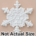 4947 - Snowflake Dainty Large - Resin Decoration (12 per package)