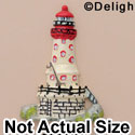 4973 - Light House Rock Of Ages - Resin Decoration (12 per package)