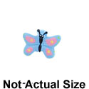 5081 - Butterfly Pink Pastel Mini - Resin Decoration (12 per package)