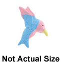 5087 - Humming Bird Pastel Mini - Resin Decoration (12 per package)