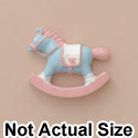 5182* - Rocking Horse Multi Mini (Left & Right) - Resin Decoration (12 per package)