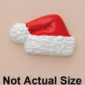 9181 - Santa's Hat Medium - Resin Decoration (12 per package)