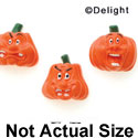 9206 - Jack O'Lantern Funny Assort Mi - Resin Decoration (12 per package)