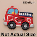 9300 ctlf - Fire Engine Medium - Resin Decoration (12 per package)