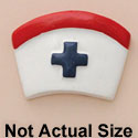 9334 - Nurse Hat Large - Resin Decoration (12 per package)