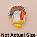 9499* tlf - Turkey Washed Mini (Left & Right) - Resin Decoration (12 per package)