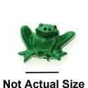 9517 ctlf - Frog Front Mini - Resin Decoration (12 per package)