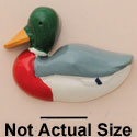 9558 - Duck Mallard Medium (Left & Right) - Resin Decoration (12 per package)