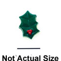 9771 - Holly Leaf Mini - Resin Decoration (12 per package)