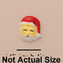 9773 ctlf - Santa Face Mini - Resin Decoration (12 per package)