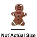 9804 - Gingerbread Boy Mini - Resin Decoration (12 per package)