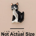 9897* - Cat Black White Mini (Left & Right) - Resin Decoration (12 per package)